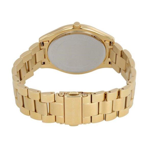 NWT Authentic Michael Kors Runway Champagne Dial Women's Watch - Picture 3 of 4